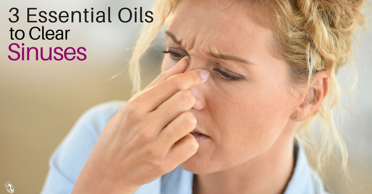 3 Essential Oils to Clear Sinuses