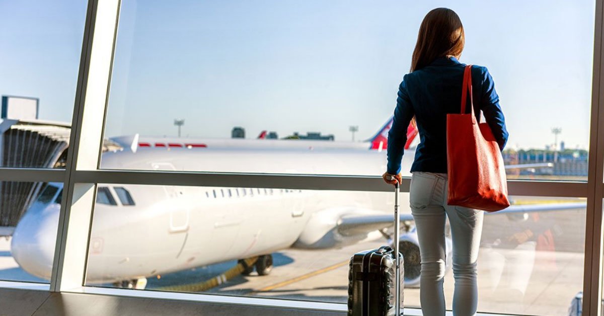 Lady in the Airport